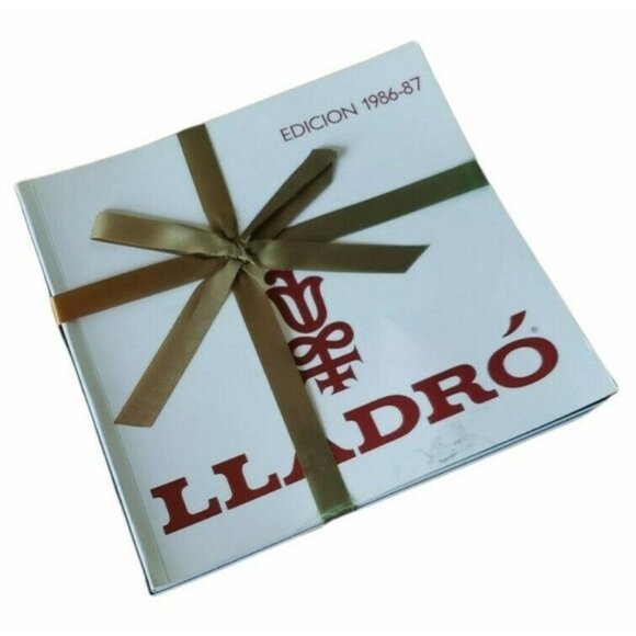 LLADRO PORCELAIN 1986-1987  book english spanish - Picture 1 of 7